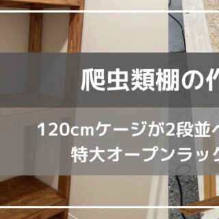 爬虫類　飼育棚　木製7段スネークラック　ダイソーシューズケース28個付。 スネークラック